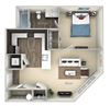 Duke Kensington Place studio and 1 bath furnished floor plan apartment in Woodbridge VA Duke Kensington Place studio and 1 bath furnished floor plan apartment in Woodbridge VA at Kensington Place, Woodbridge, Virginia